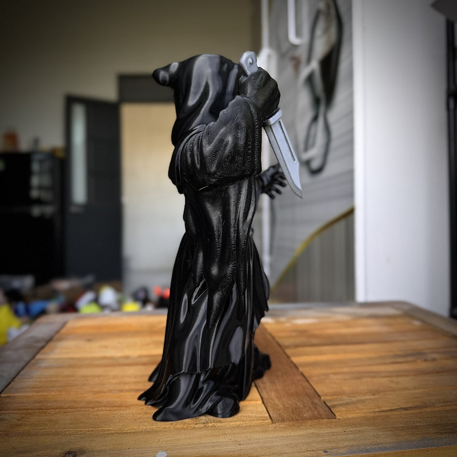 Ghostface Fan Art 3D Printed Horror Statue