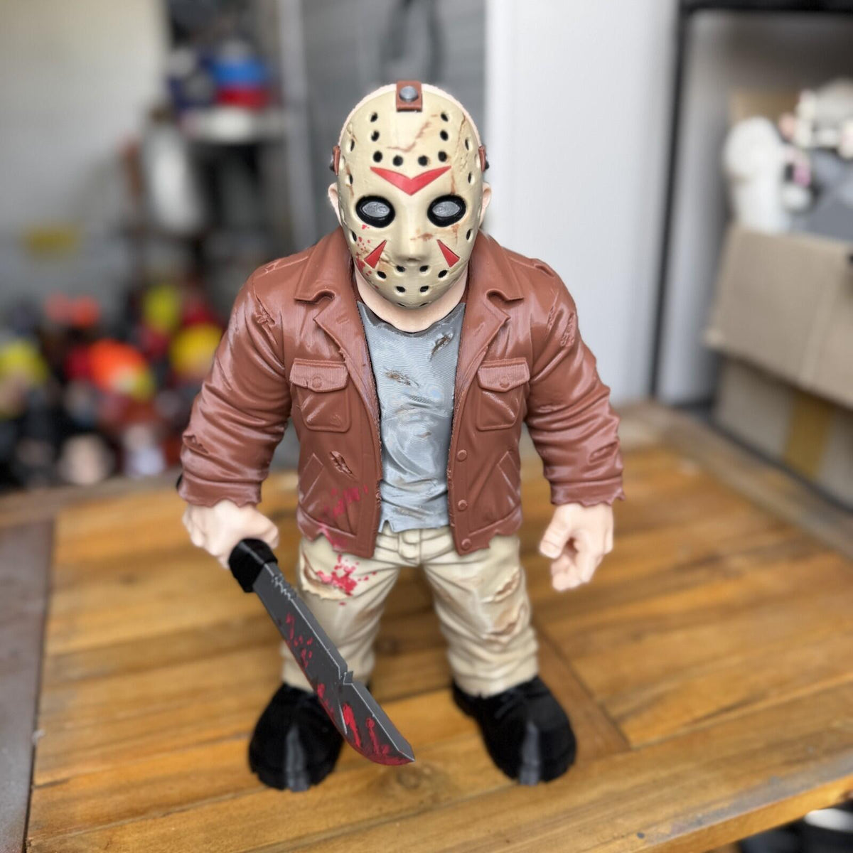 Jason Voorhees Fan Art 3D Printed Figure – 30cm (12”) – Horror Collectible