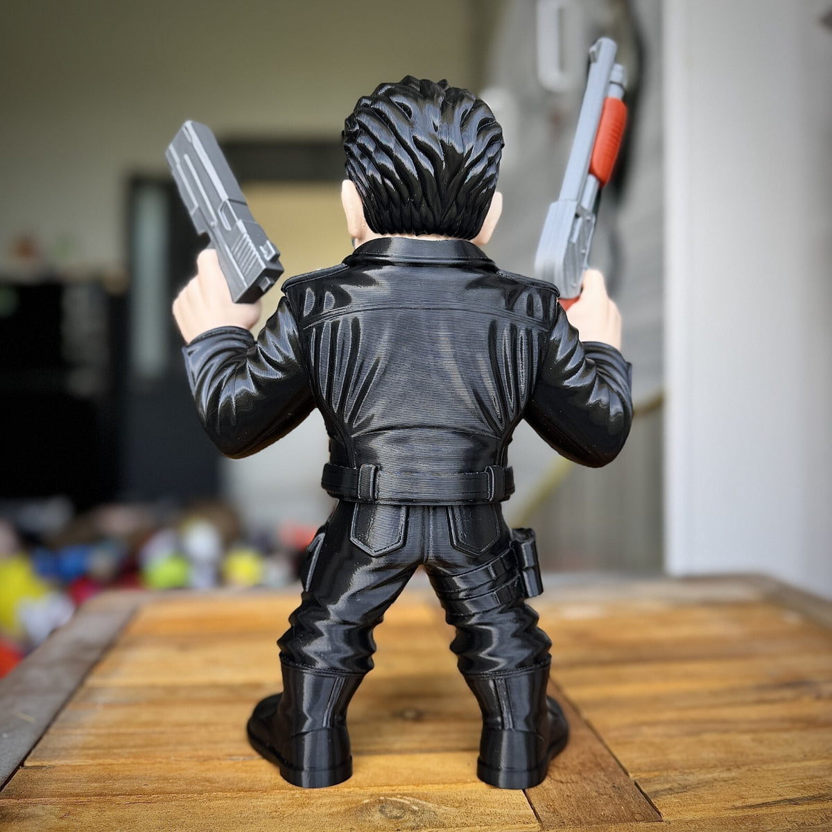 Terminator T-800 Fan Art 3D Printed Statue