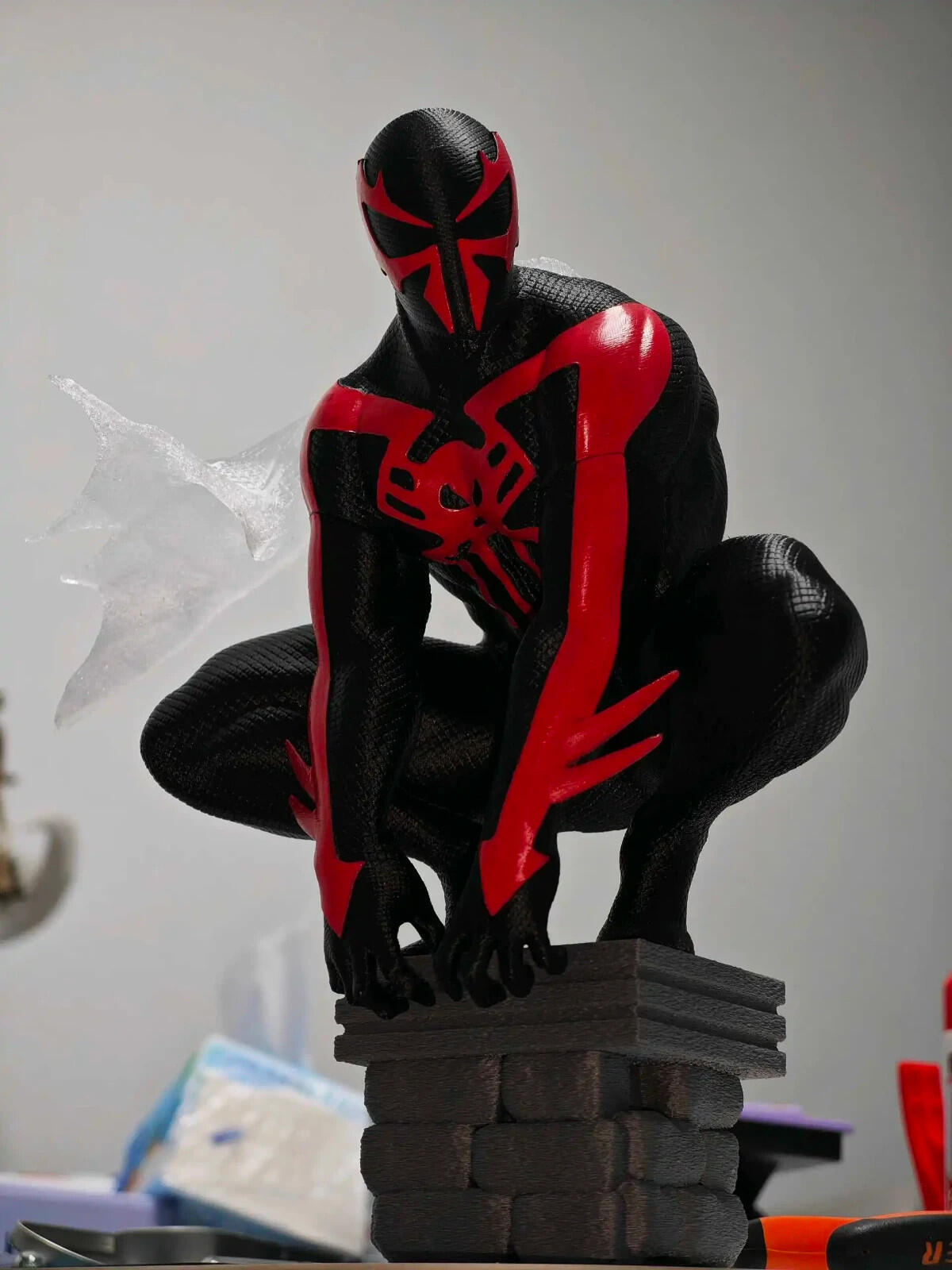 3D Printed Spider-Man 2099 Figure | DIY Paintable Model