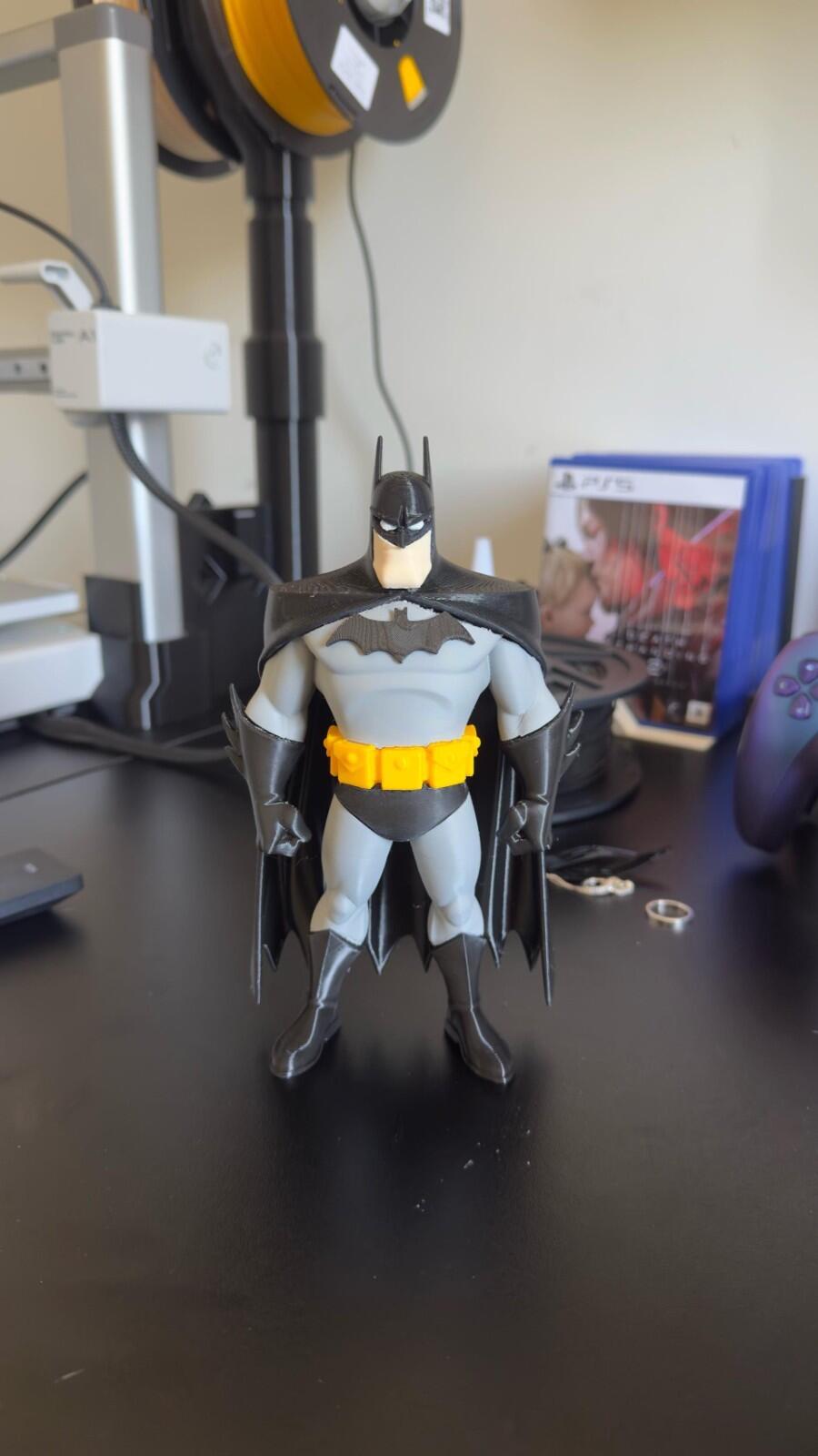 Batman Justice League | 3D Printed Model | 20cm | No AMS Needed | Easy Assembly