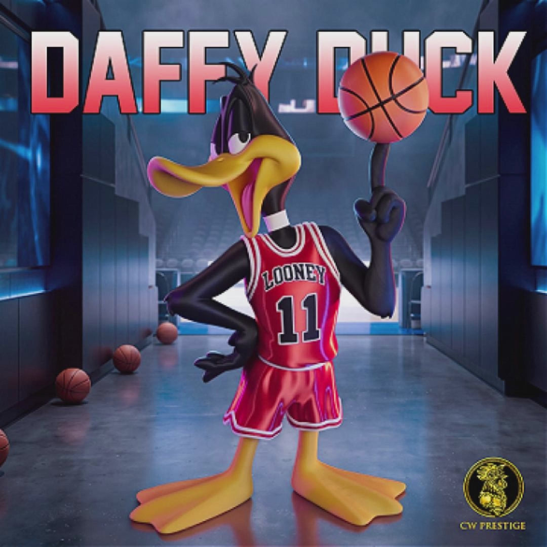 Looney Tunes x Chicago Bulls – Daffy Duck Basketball Figure